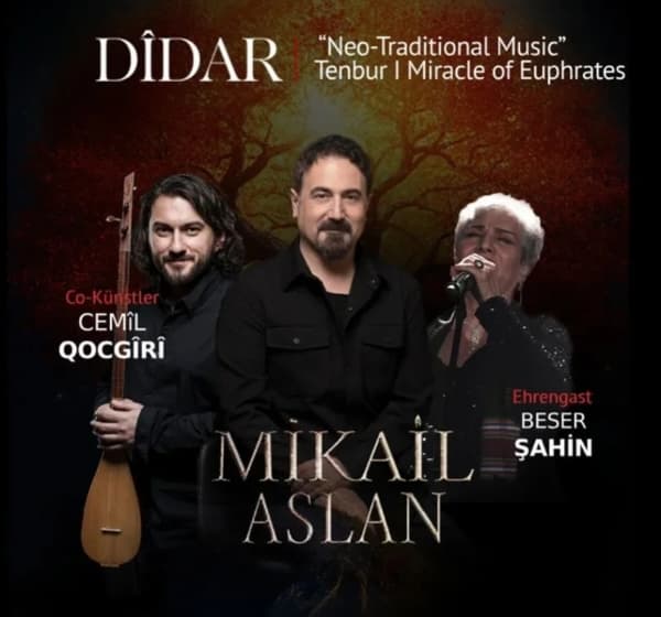 Mikail Aslan - "Dîdar" - Berlin Konseri