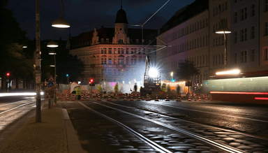 A100'deki İnşaat Çalışmaları Nedeniyle Trafik Kısıtlamaları