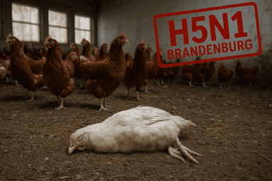 Brandenburg'da Kuş Gribi Krizi