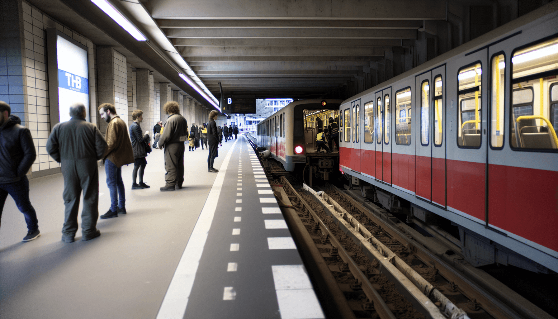 Unterbrechung der S-Bahn auf der Ringbahn in Berlin