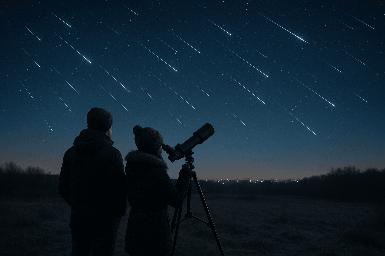 Leoniden Meteorregen in Berlin sichtbar
